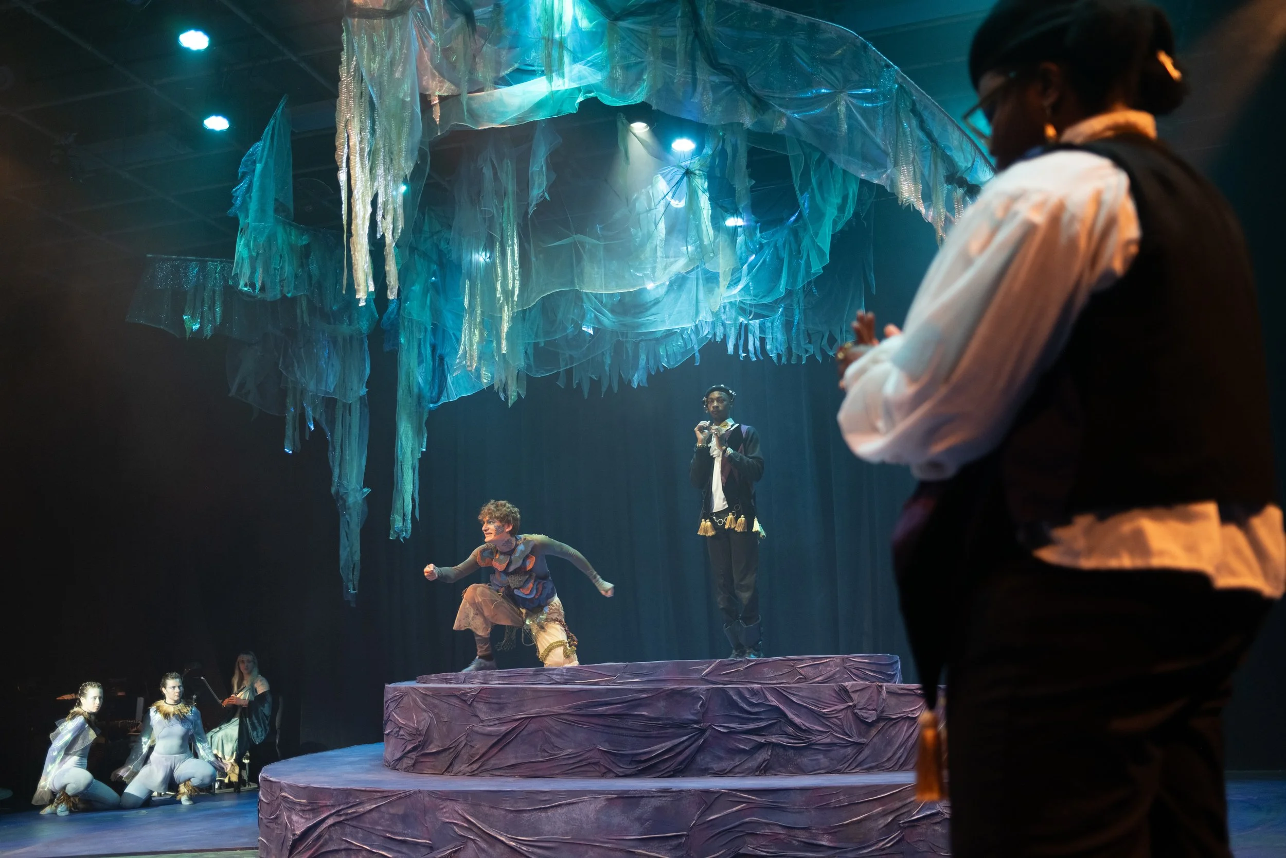 Caliban and the Ariels, Stephano and Trinculo