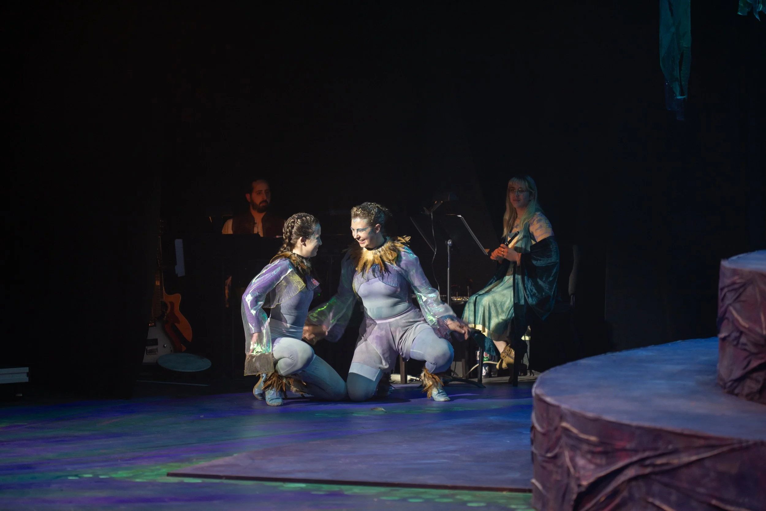 Ariels and musicians