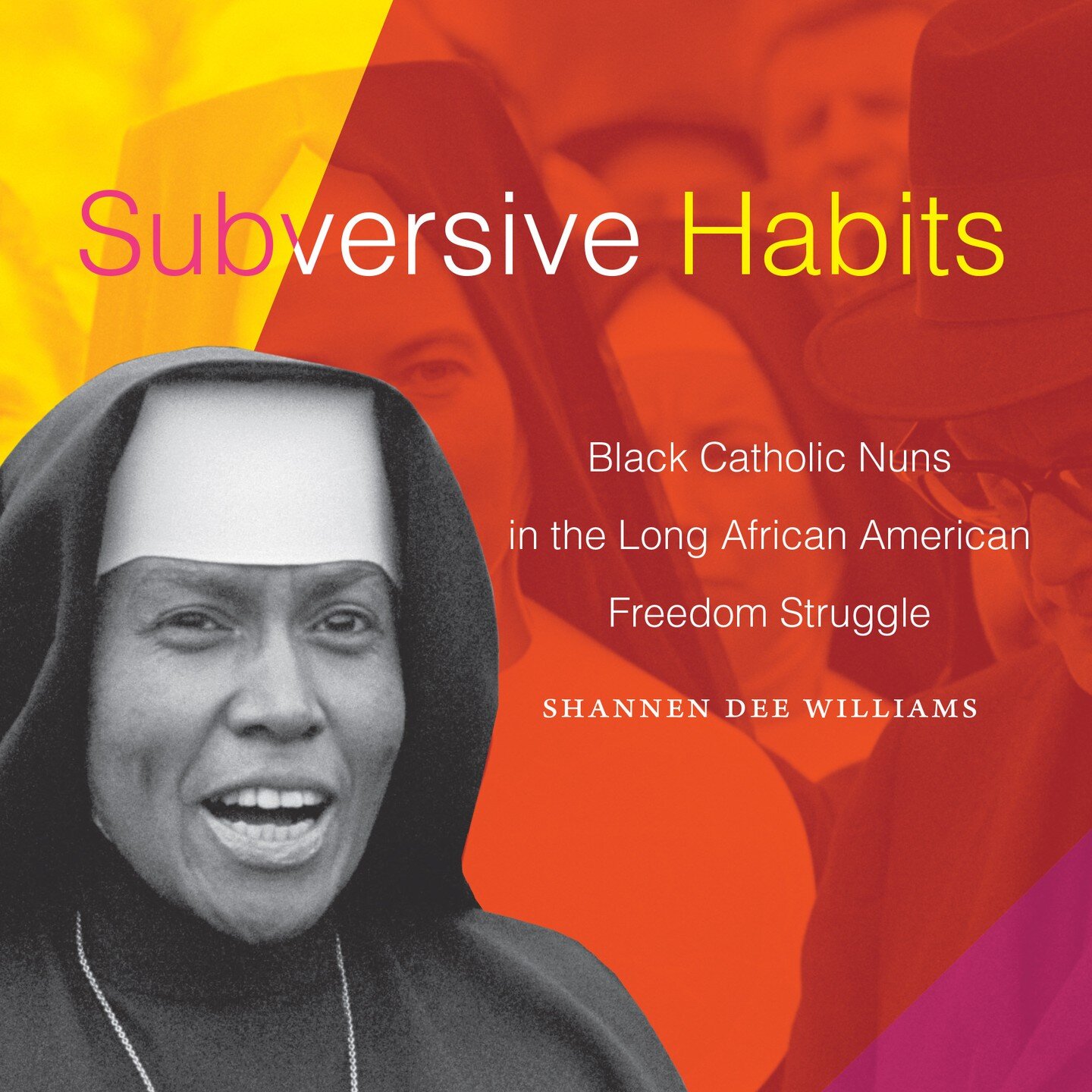 So excited to announce that my first book, #SubversiveHabits, is now available for purchase via the @dukeuniversitypress website with a 30% discount! Did you love @whoopigoldberg in the #SisterAct film franchise? Well, #SubversiveHabits, the first fu