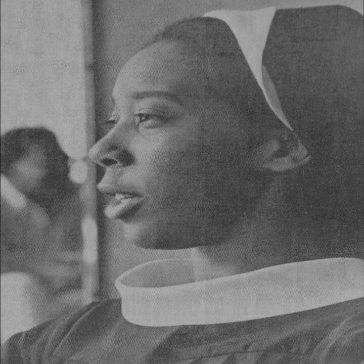 OTD in 1968, this 25-year old #Blacknun walked into a meeting of US #BlackCatholic priests in Detroit, MI &amp; refused to budge after a hostile contingent of the men surrounded &amp; shouted at her to leave. But #Shepersisted &amp; went on to found 