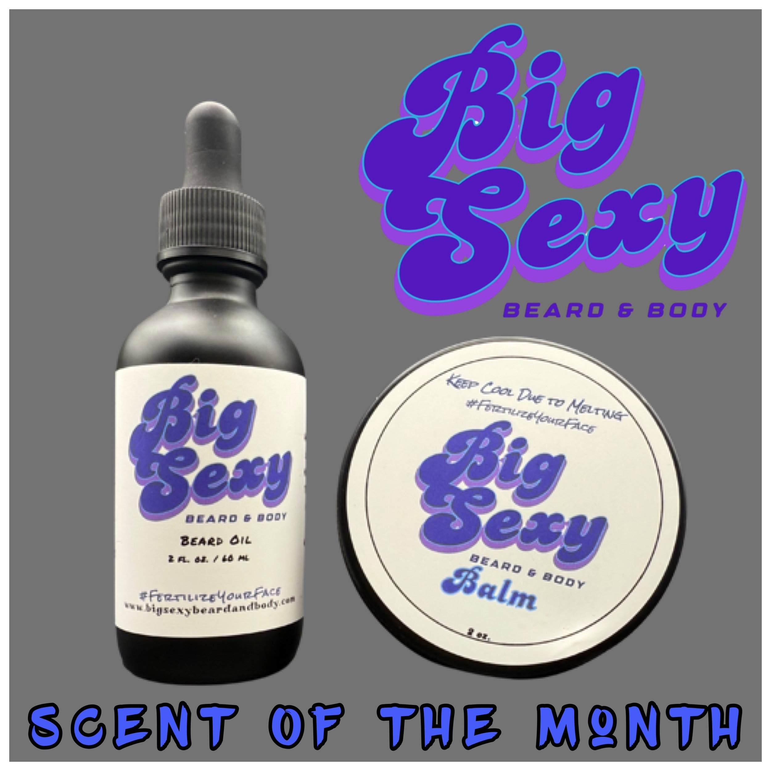 Scent of the Month Beard Balm & Oil Combo
