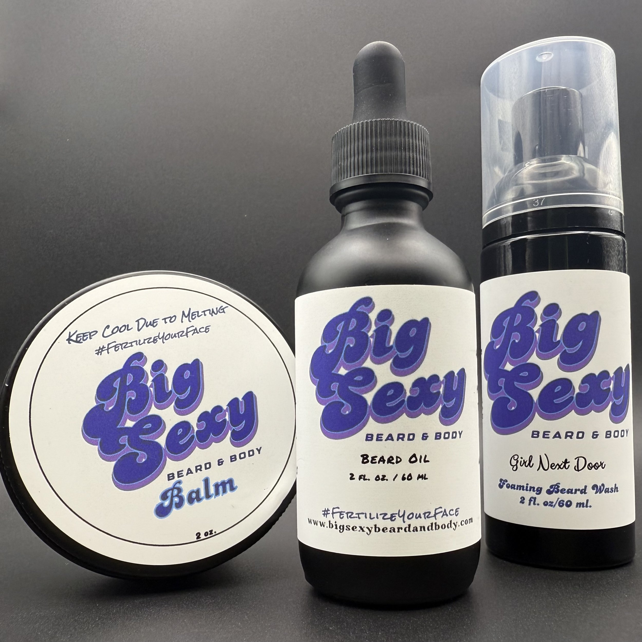 Oil, Balm, & Wash Trio