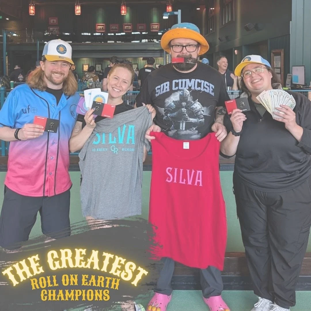 Greatest Roll on Earth Champions - Chris Prokop, Erica Bohac, Jeff Giegold, Jessie Morris