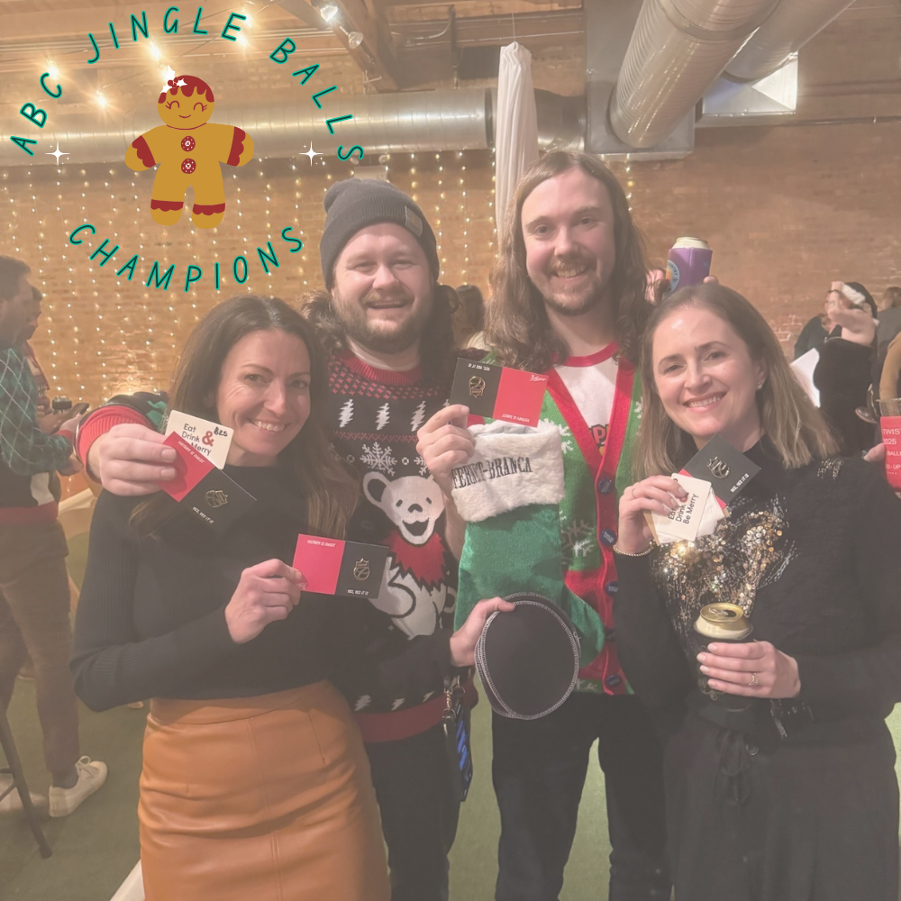 Jingle Balls Champions - Vanessa Garippo, Kevin Jankovec, Chris Scudder, Lydia Gara