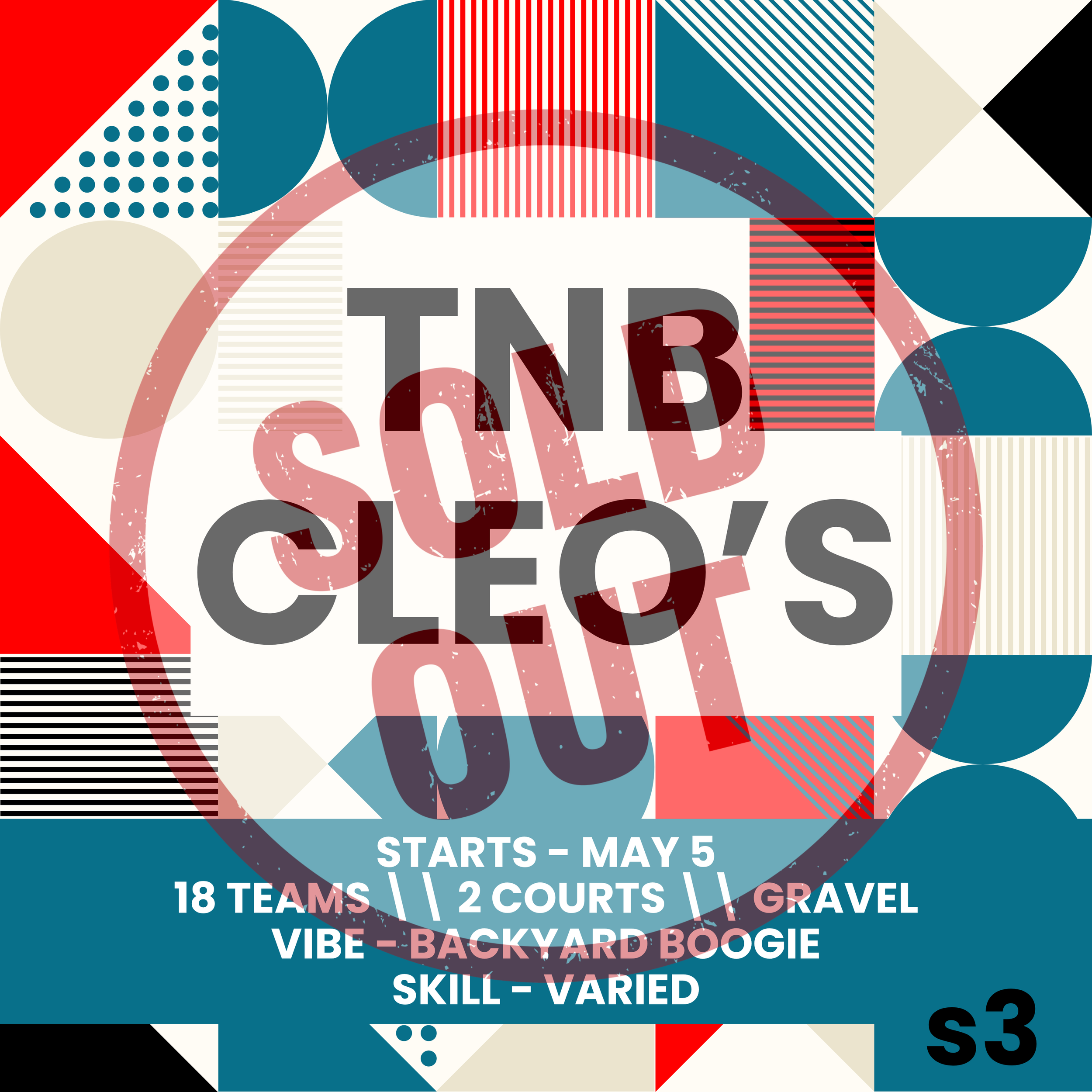 TNB @ Cleo's | West Town | May 5