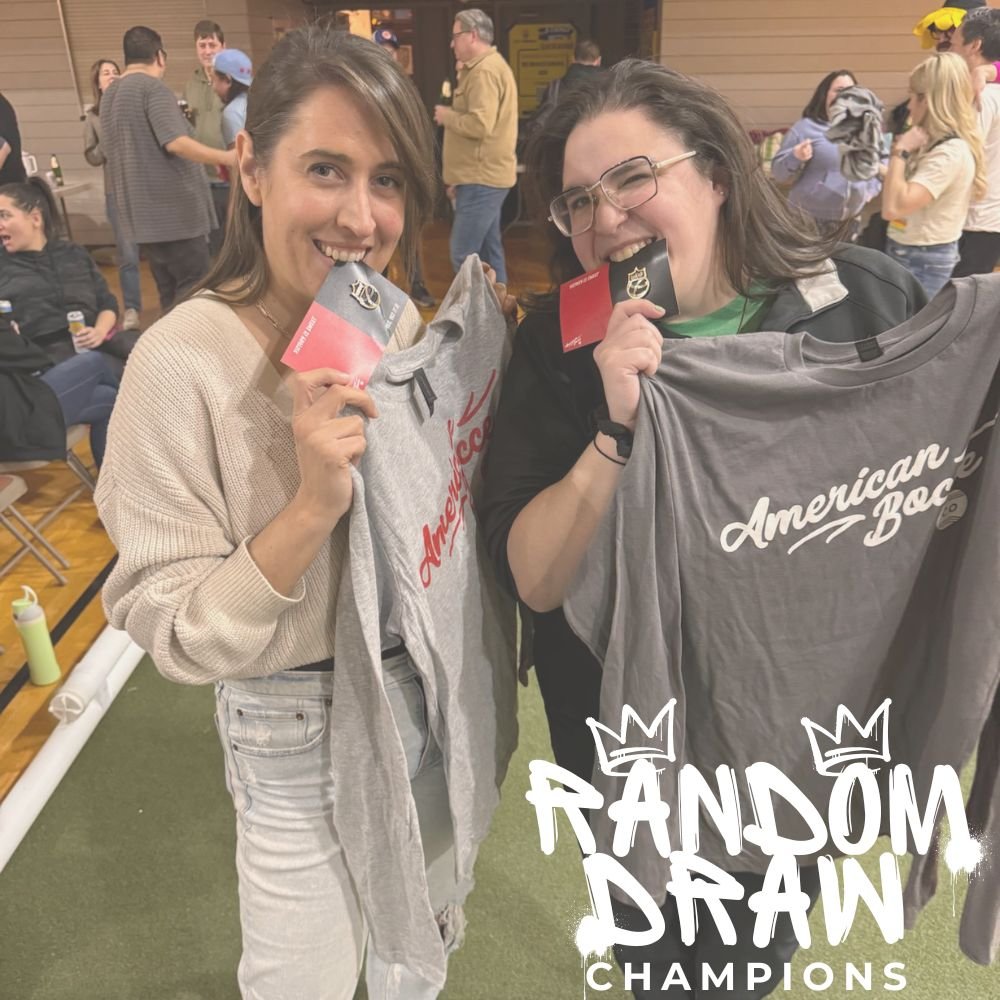 Random Draw Champions - Emily Krippinger & Jessie Morris