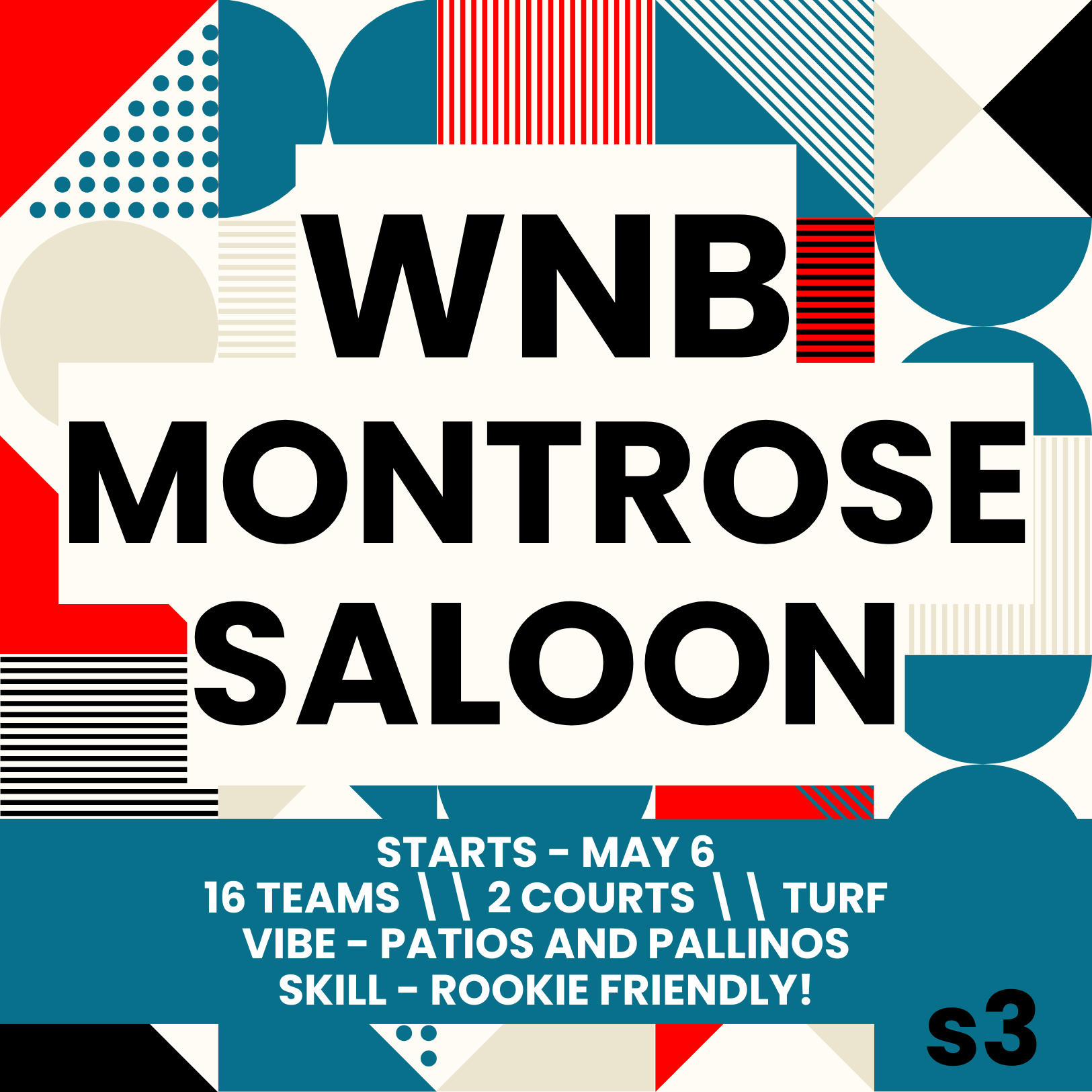WNB @ Montrose Salon | Albany Park | May 6