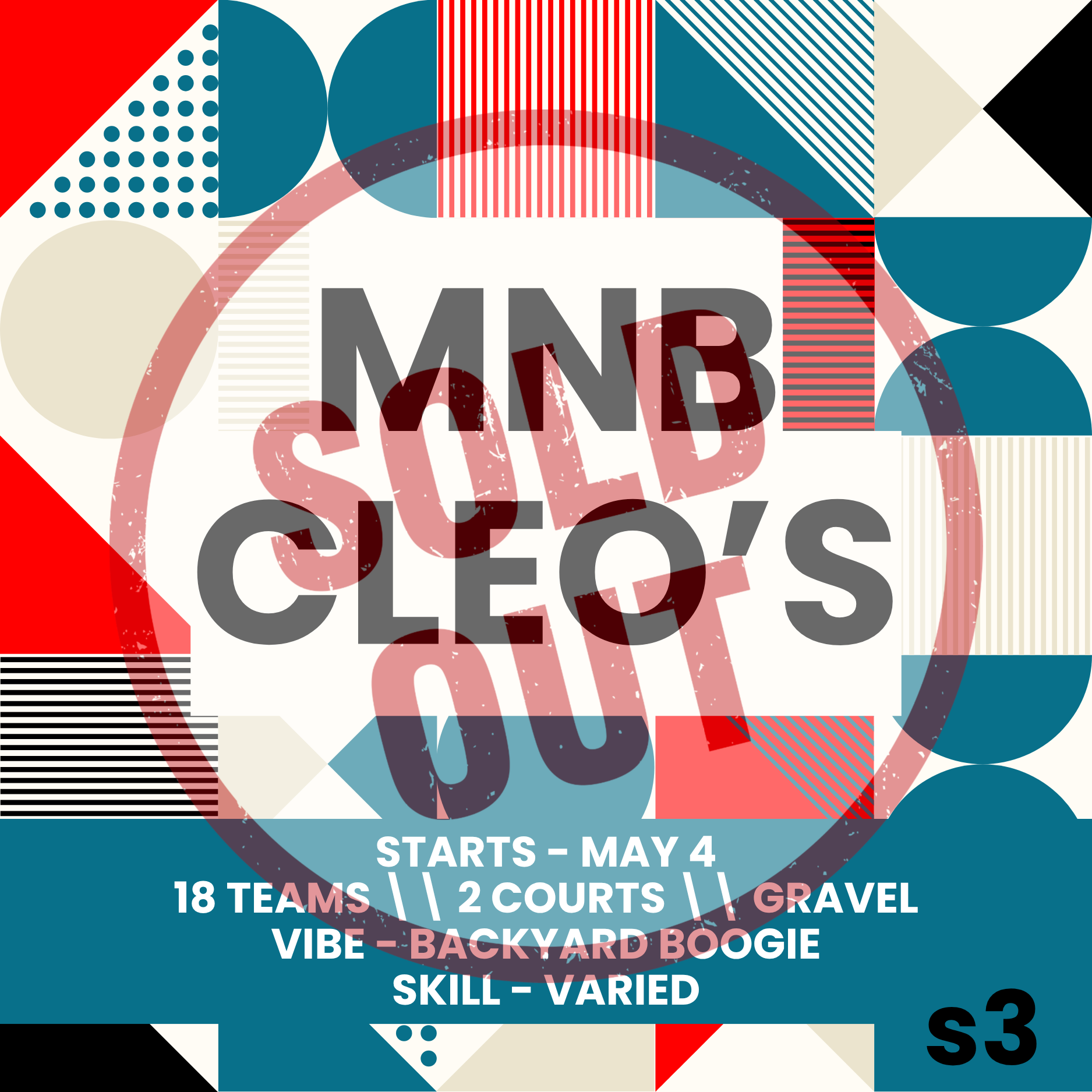 MNB @ Cleo's | West Town | May 4
