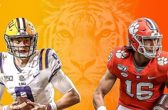 Let&rsquo;s get it!!! Who you got?  HUGE QB matchup where whichever QB plays the best will prob push his squad over the top for the National Title!!!
.
🏈🖤🏈🖤🏈🖤🏈🖤🏈🖤🏈🖤🏈🖤🏈
#cfbplayoff #nationalchampionship #clemsonfootball #clemsontigers #