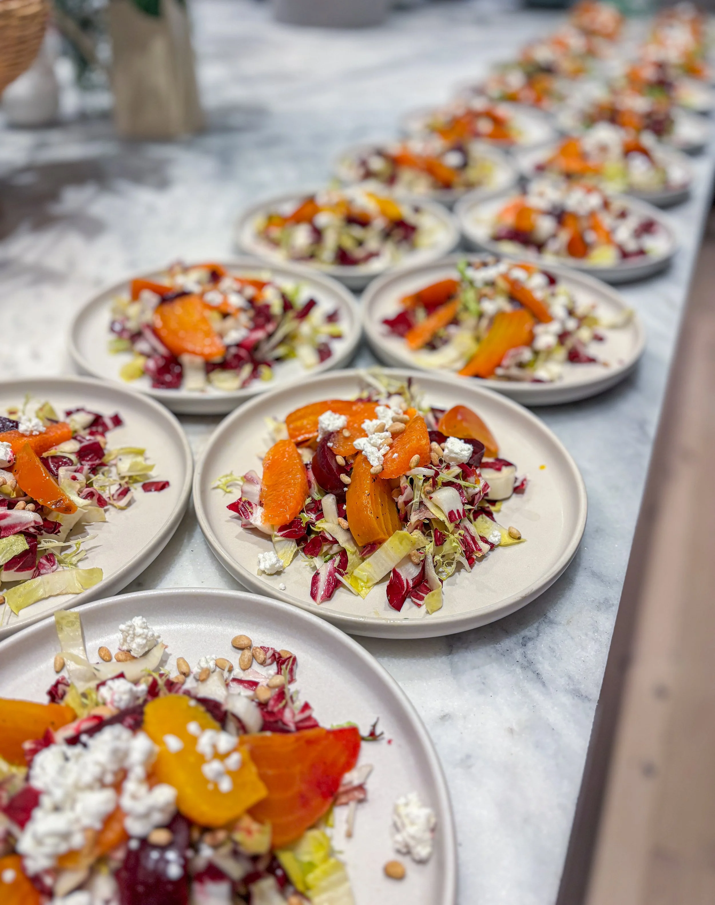 Roasted beet salad - Greenwich Private Chef 