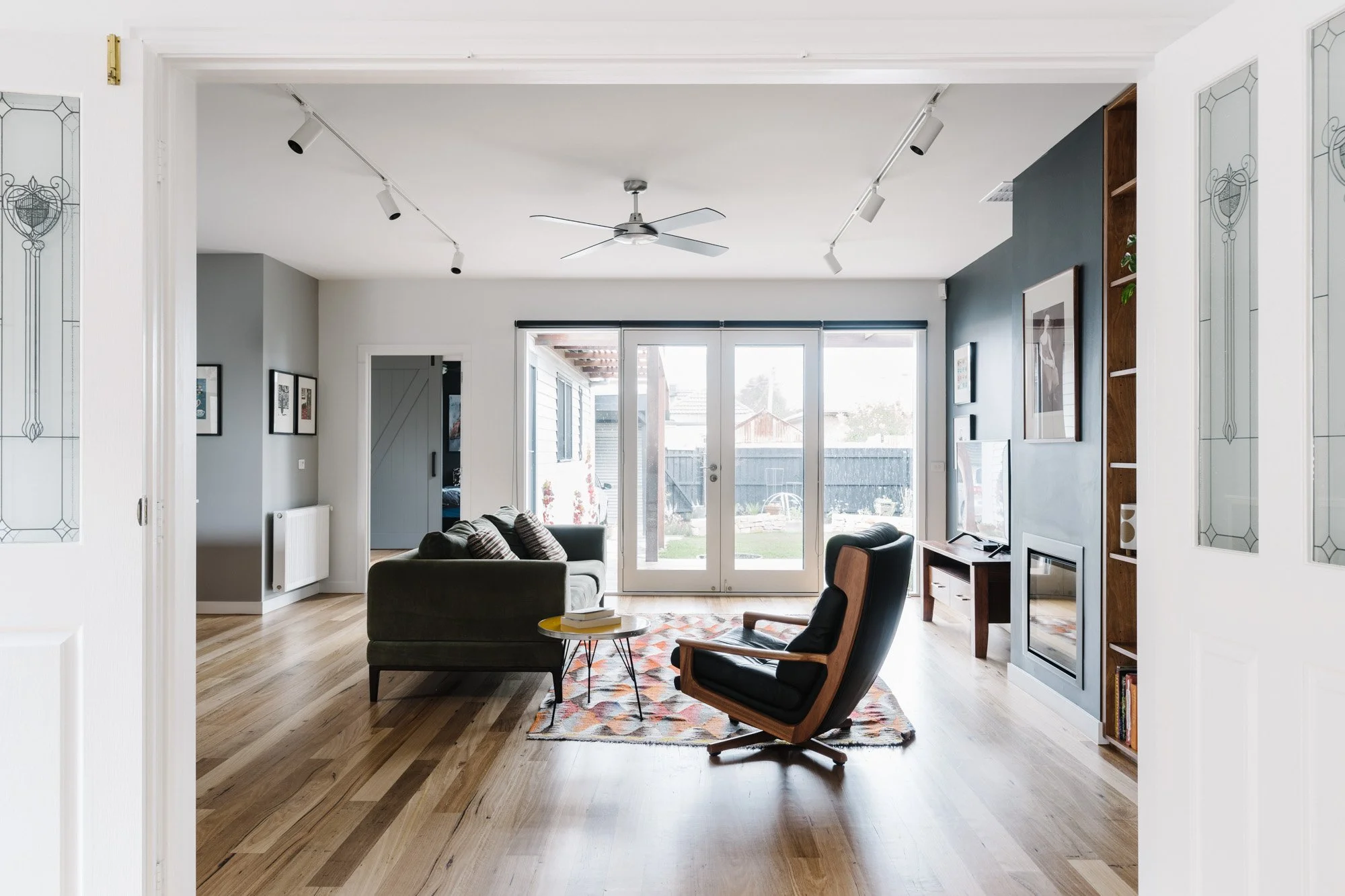View of Sustainable Homes Melbourne, Brunswick renovation — Marnie Hawson