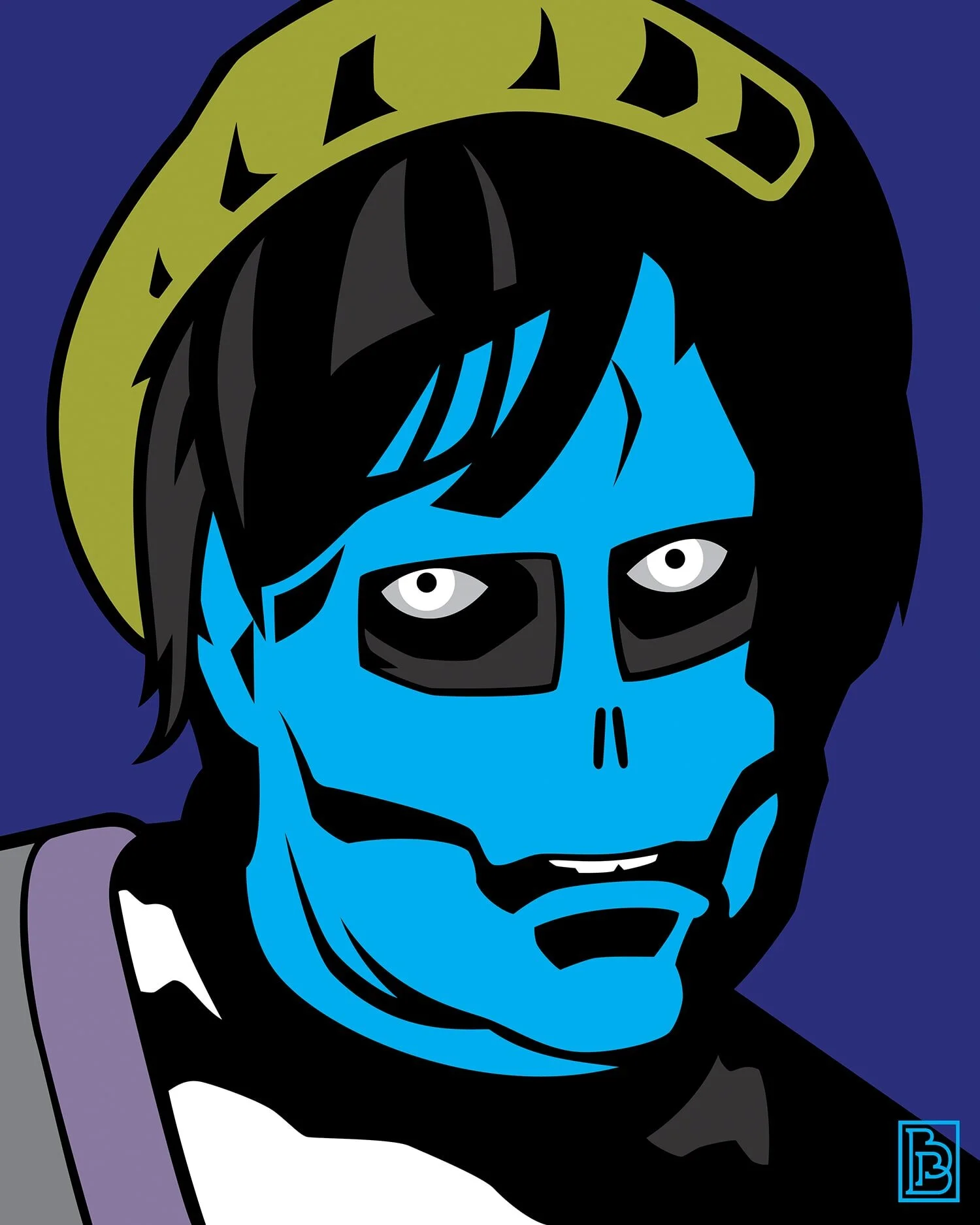 The Ghouligans Void pop art portrait artist Bradley Beard