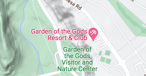 Garden of the Gods and contours