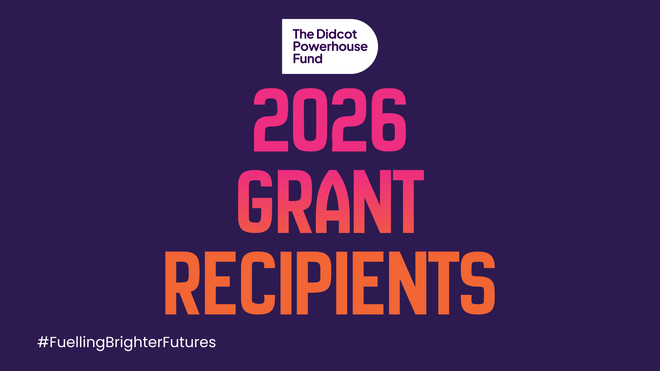 Didcot Powerhouse Fund Surpasses Half a Million Pounds in Grants to Local Charities