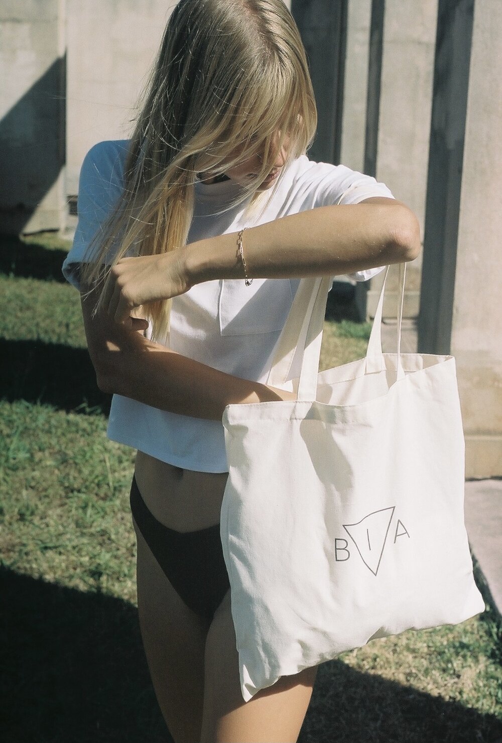 Bianca Pleated Tote Bag, HealthdesignShops