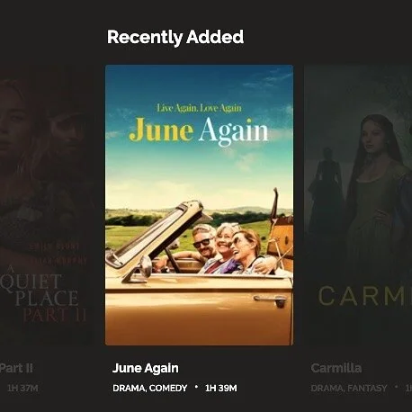 Good news! June Again is now available to rent or buy from Apple, YouTube, Fetch, Ritz at Home or Dendy Home Cinema #juneagain #juneagainmovie #australiancinema #weekendviewing