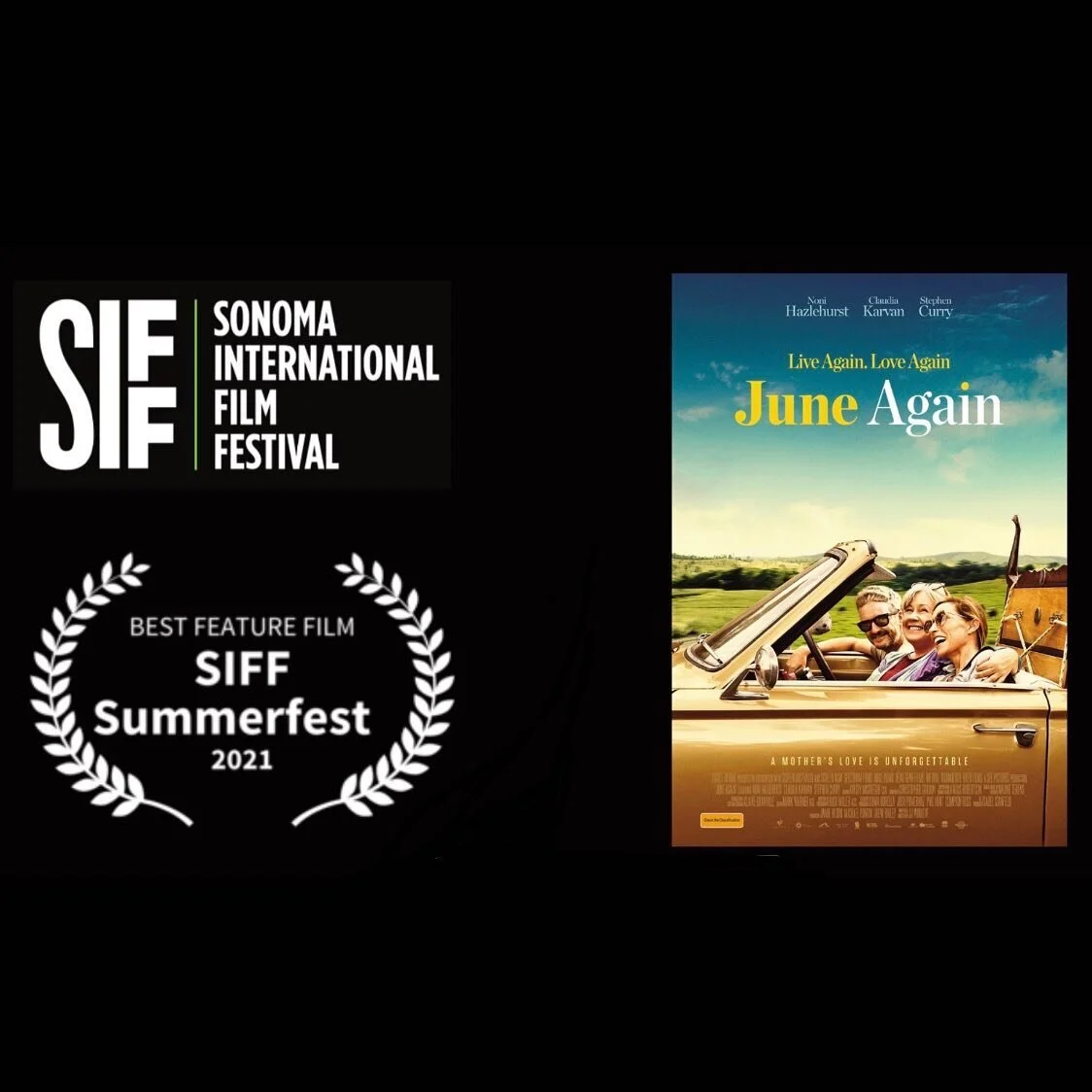 Very chuffed to win this award!! Thank you, Sonoma! Am I sad I couldn&rsquo;t be in this particular Californian wine region to receive the award? YES!! 

#siffsummerfest #siff2021 #sonomalove #sonomavalley #internationalfilmfestival #filmfestival #Fi