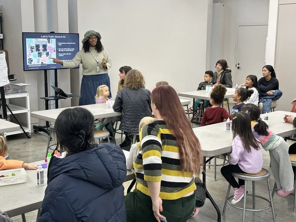 Small Frye, Frye Art Museum, 2025
Teaching young participants through hands-on art-making and creative exploration.
