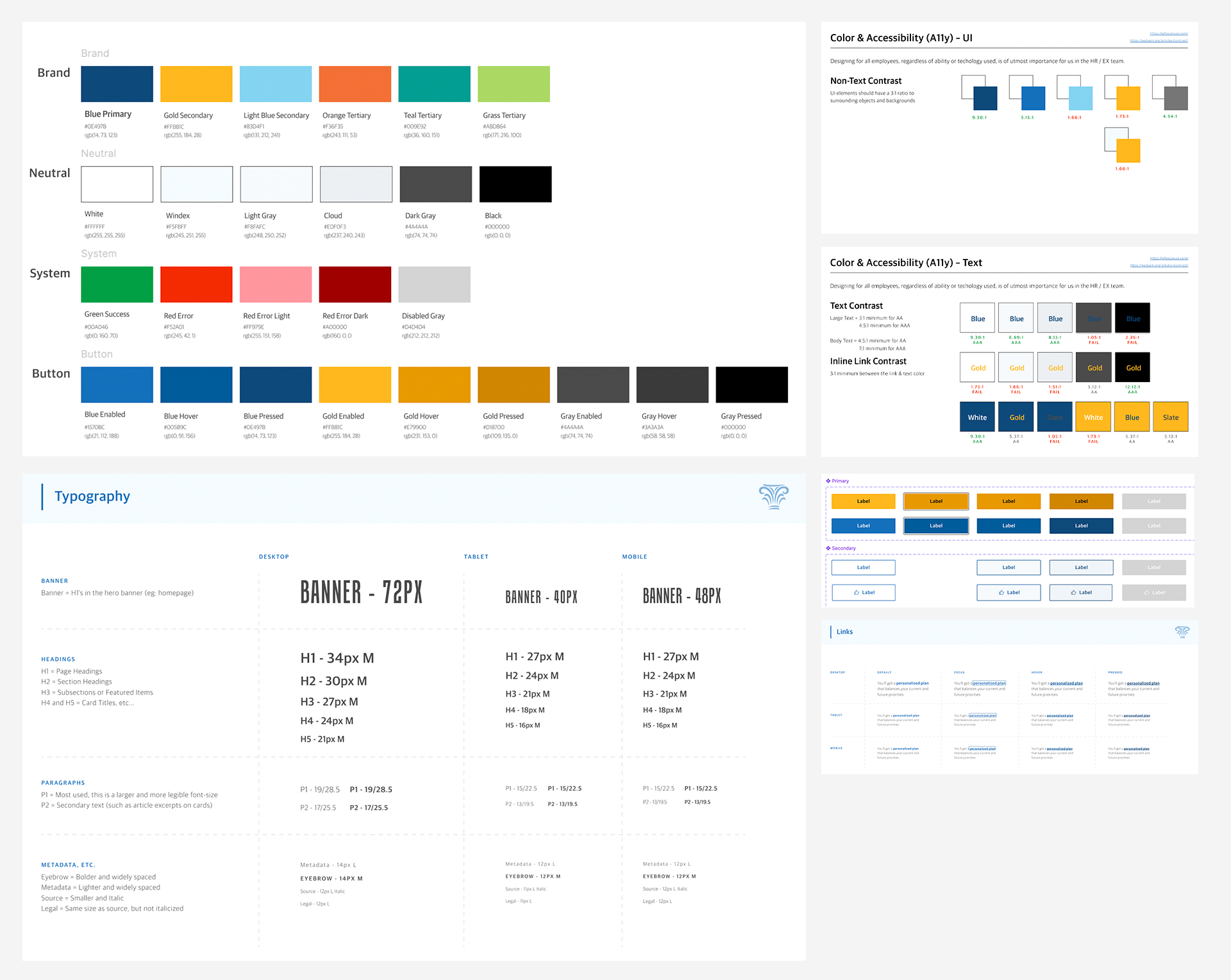 "Bones" of the Digital Commons design system