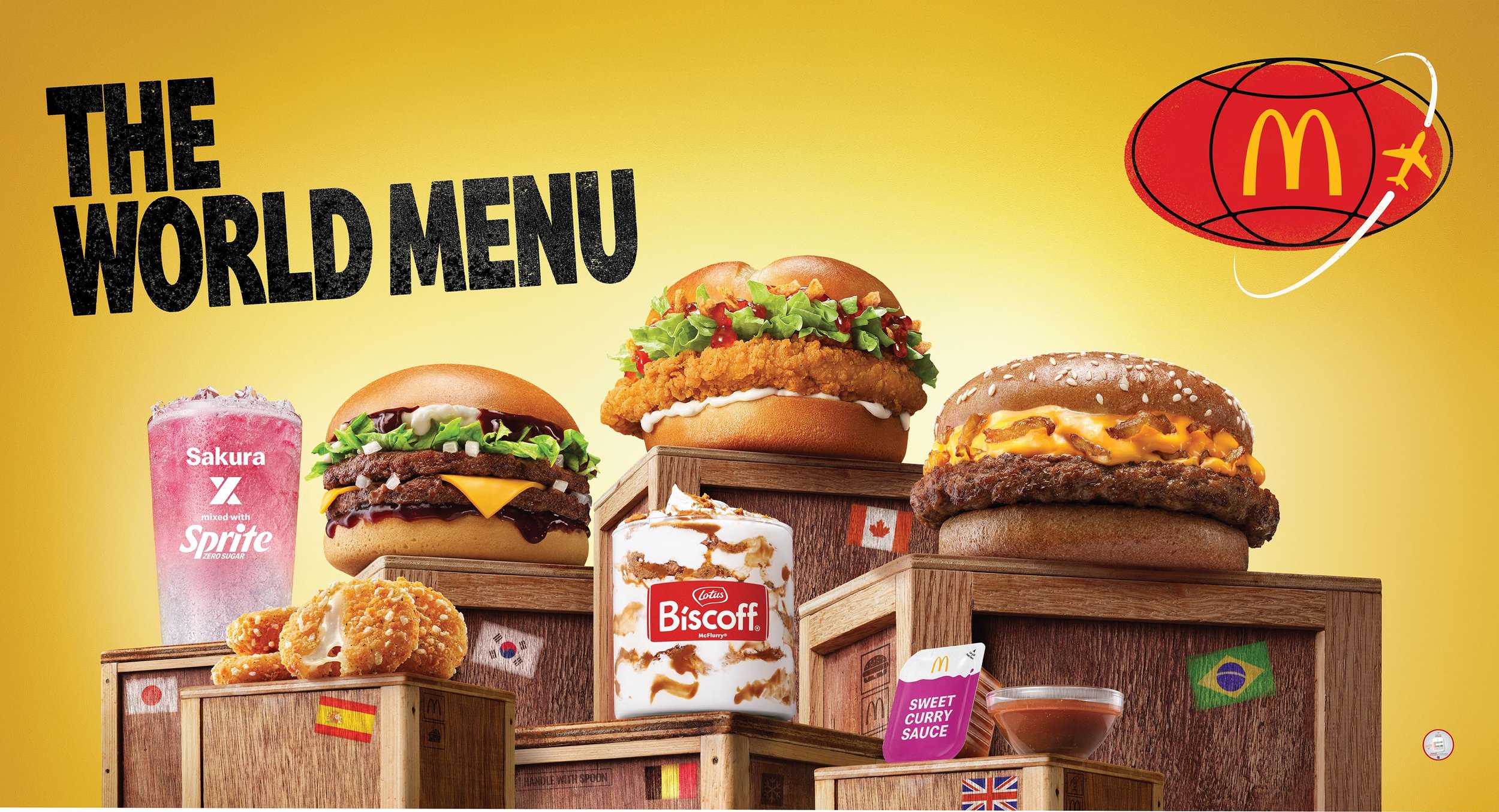 MCDONALDS WORLD MENU HEIST
