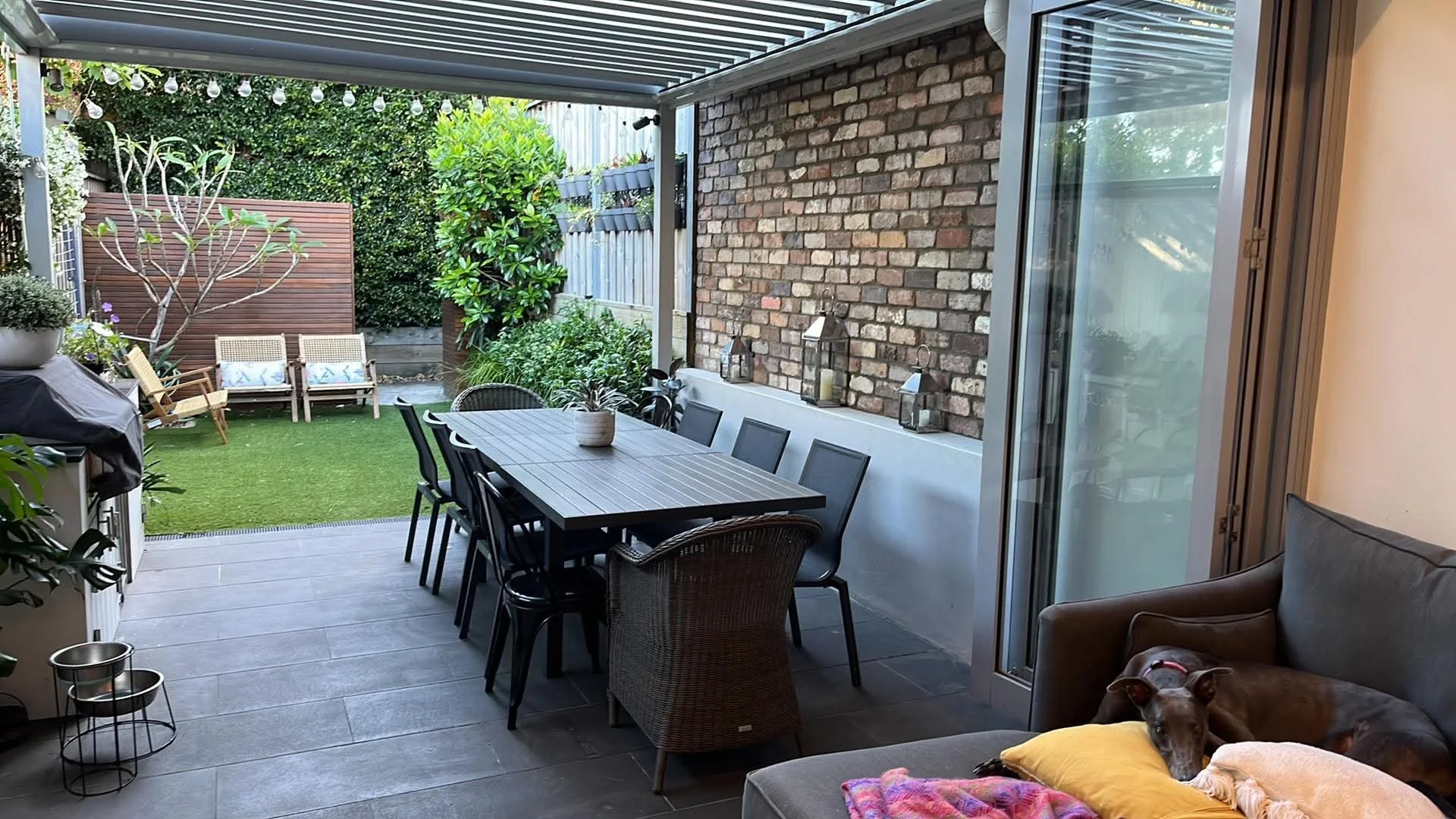 Rozelle - Brick veneer feature wall