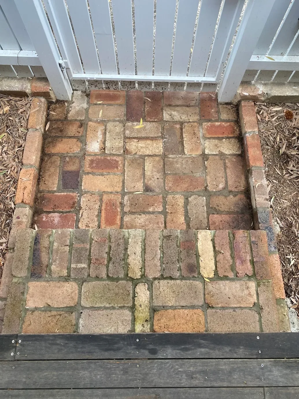 Ashfield - Recycled brick pathway and steps