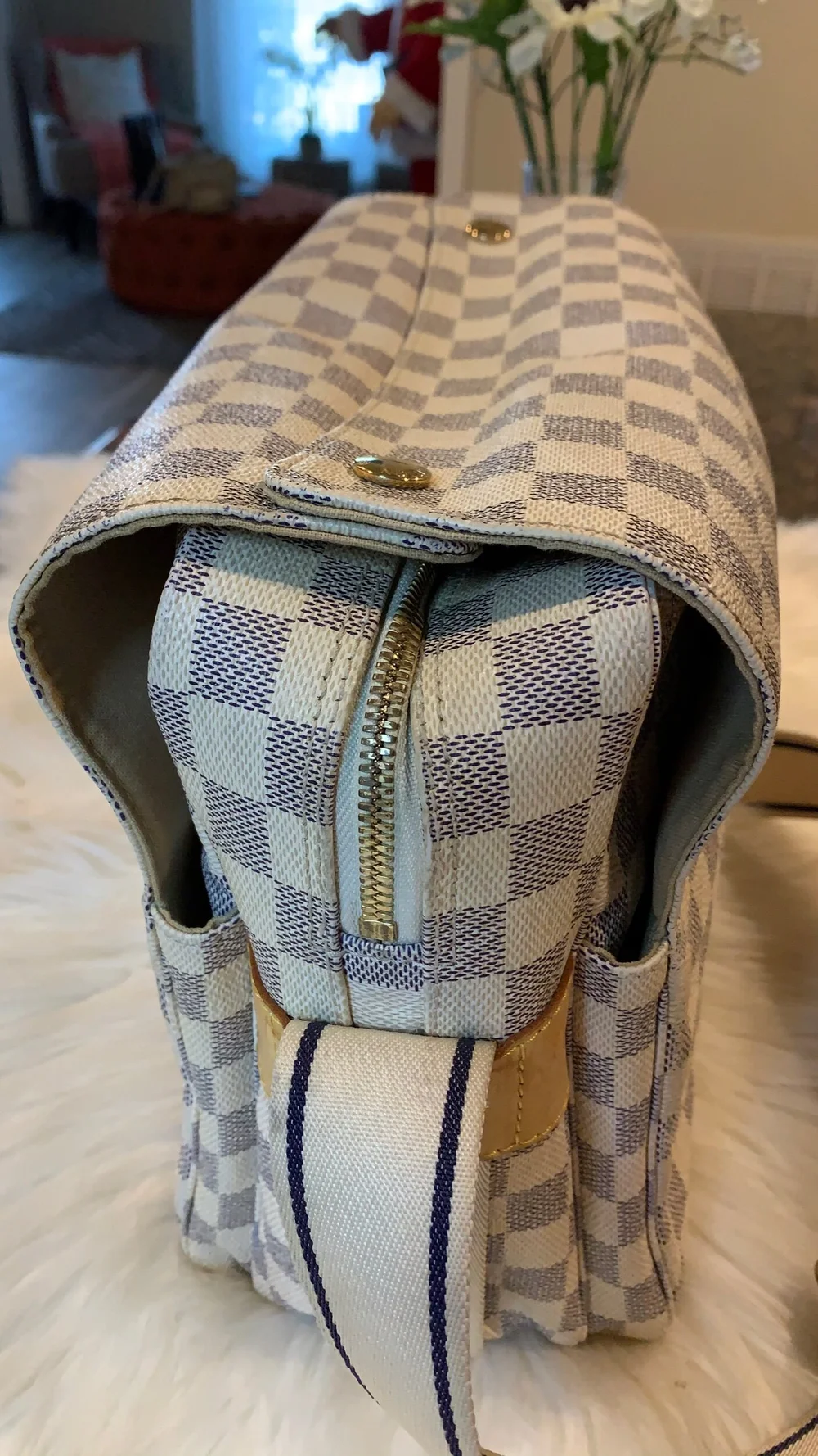 Louis vuitton damier azur naviglio new arrivals