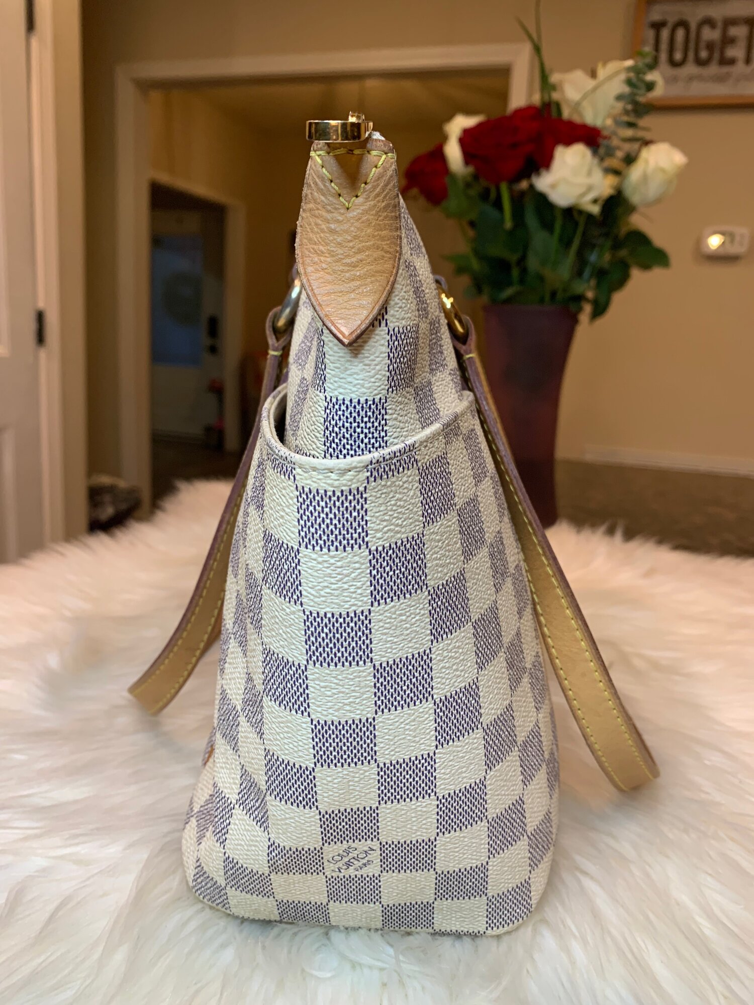 Louis Vuitton - Totally MM Damier Azur - Pre-Loved