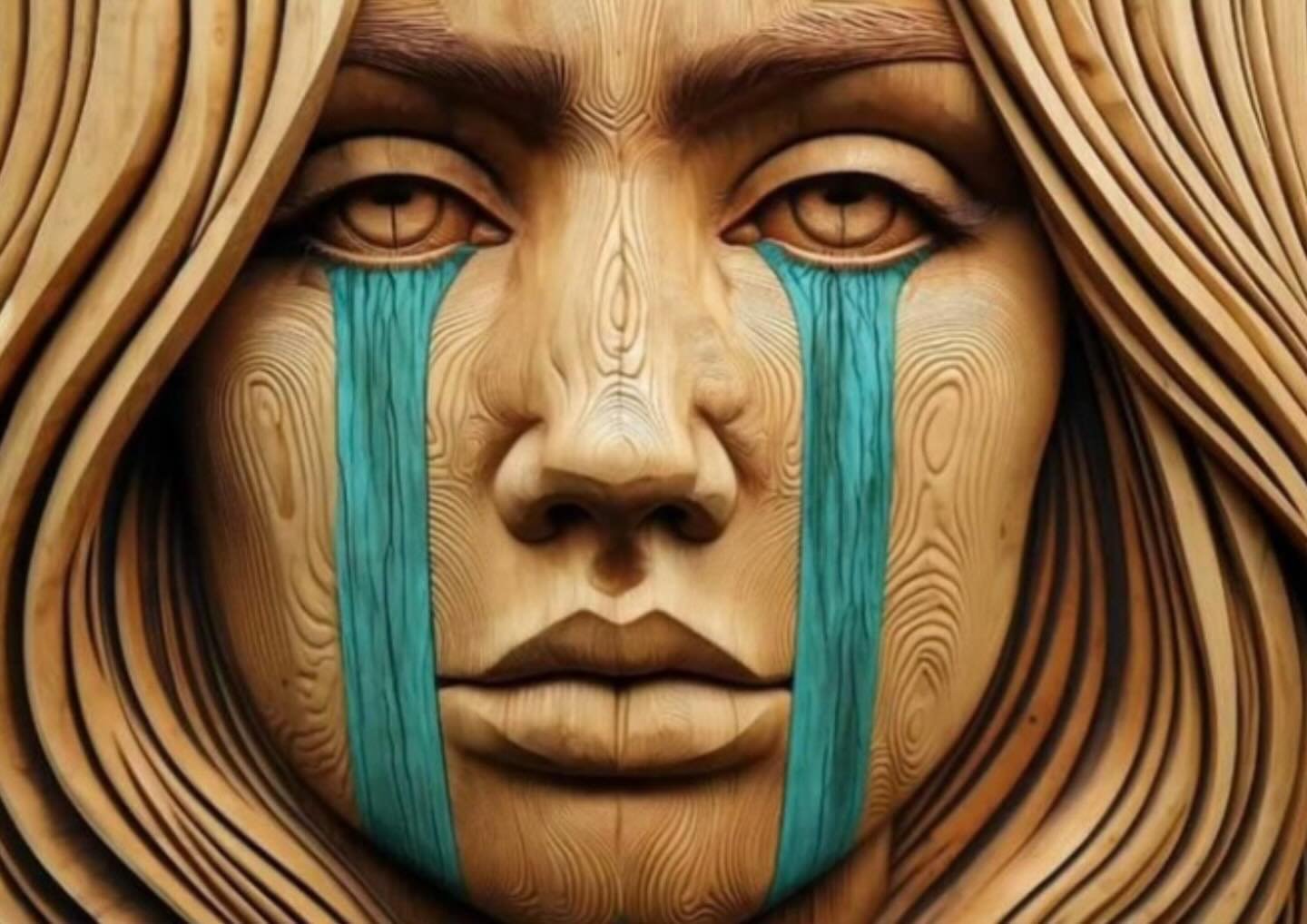 This is me. A beautiful portrait created by the very talented @_rhys_robinson_  @suviandarmi  before I met him! The tears flowed when I saw this in a large frame today. The world honestly works in mysterious ways. And always at the right time. After 