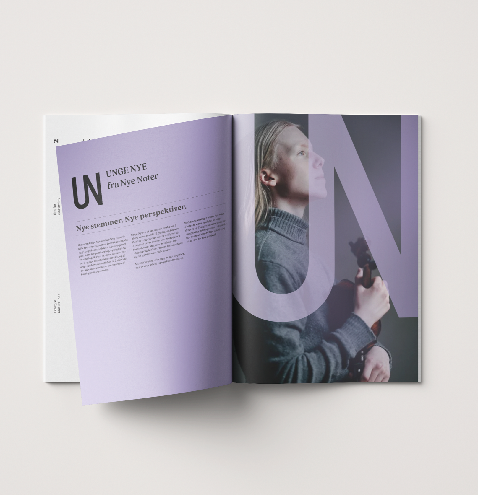 
Unge Nye – dattermerkevare for satsing på komponister under 30.