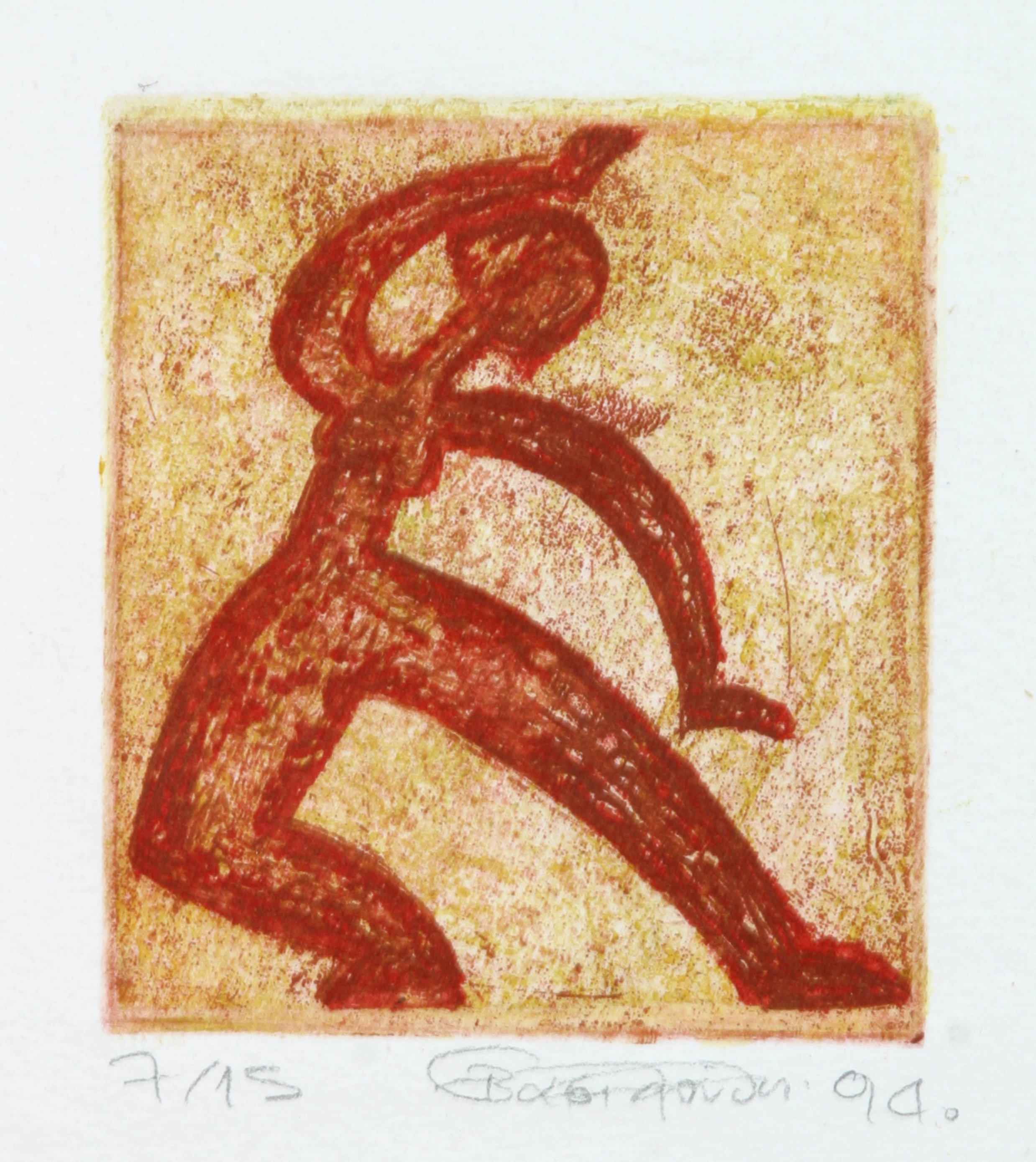 E dancer 3 colour etching 10x10 cm.jpg
