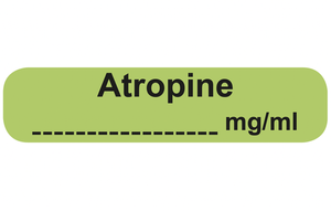 Atropine mg/ml