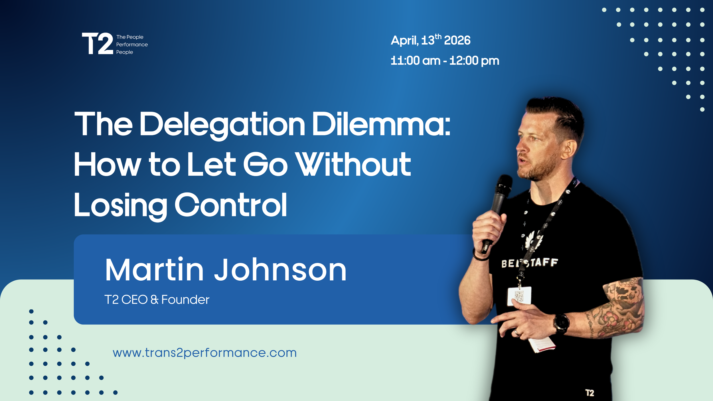 The Delegation Dilemma: How to Let Go Without Losing Control