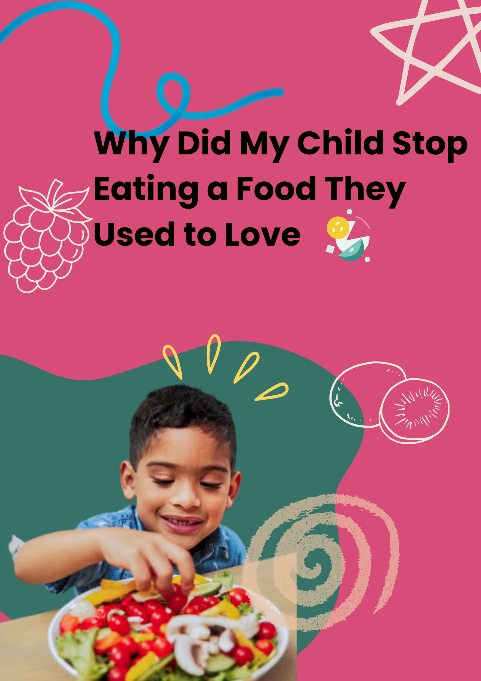 Sudden Food Rejection in Kids: Why Accepted Foods Disappear and What to Do 🤷‍♀️