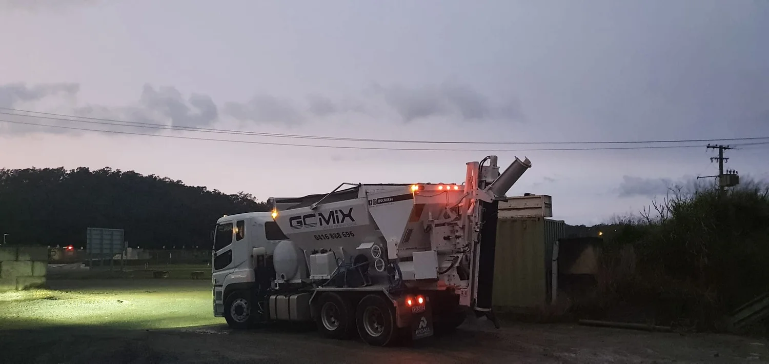 GC Mix Only pay for what you use Metered Concrete Delivery Gold