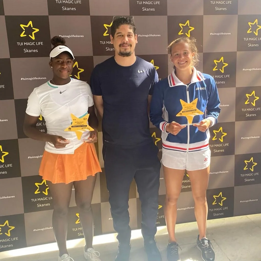 ✨ FIRST PRO TITLE ✨
So happy we won with my partner Hanne 🇧🇪🎾
Great two weeks in Monastir where I&rsquo;ve reach the quarterfinals in single in both event 💪🏾
Let&rsquo;s go for more 🔥