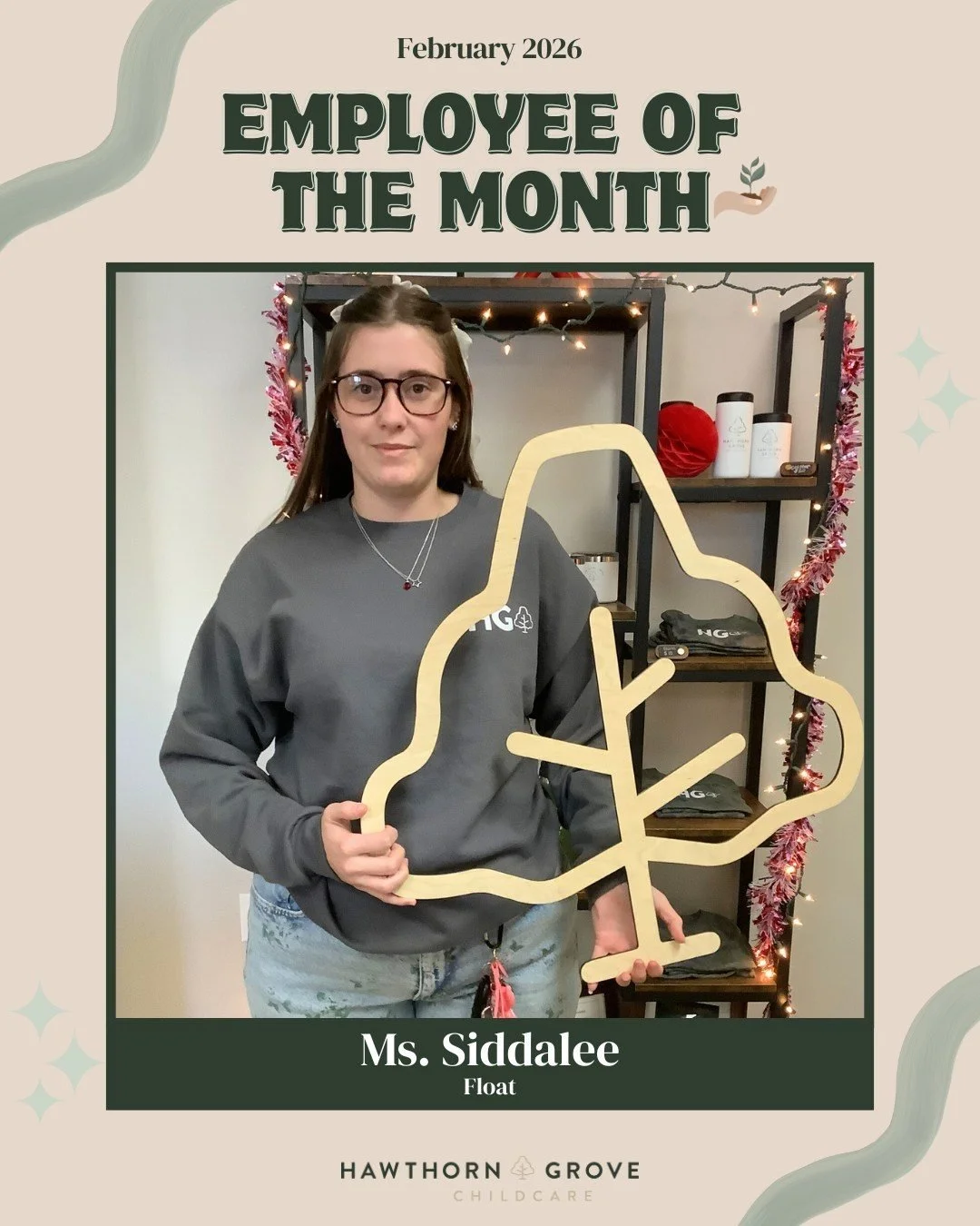 Congratulations to Ms. Siddalee 🥳 She has really stepped up for us filling in wherever needed. Ms. Siddalee has gone from an occasional sub, to filling in every week, and starting next week, she will be back full time. 😊 We appreciate her flexibili