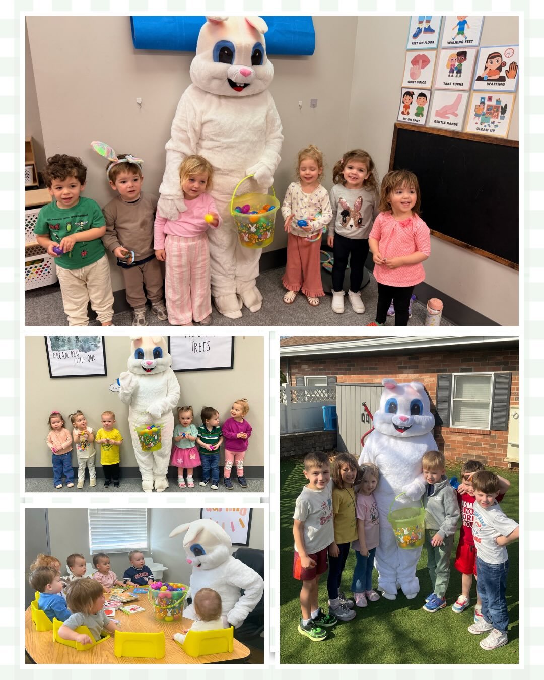 The Easter Bunny made a surprise visit on Friday, bringing lots of smiles, excitement, and a little extra magic to our day. ✨ We hope everyone has a fantastic Easter! 🐰