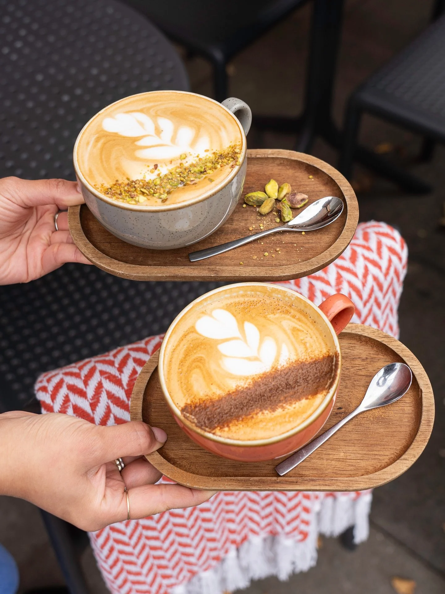 New season, new flavours🍂 Our Pumpkin Spiced Latte and Pistachio Latte are now available in all our caf&eacute;s perfect for those cosy autumn vibes.