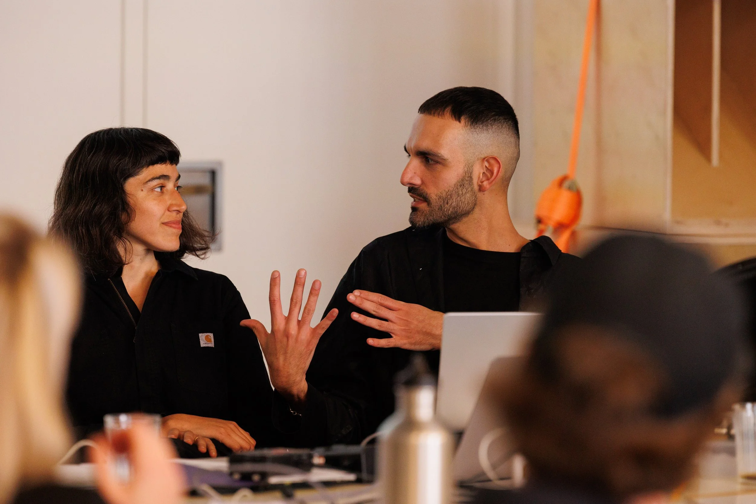Columna(s): A Conversation with Nicole L'Huillier and Samuel Perea-Díaz