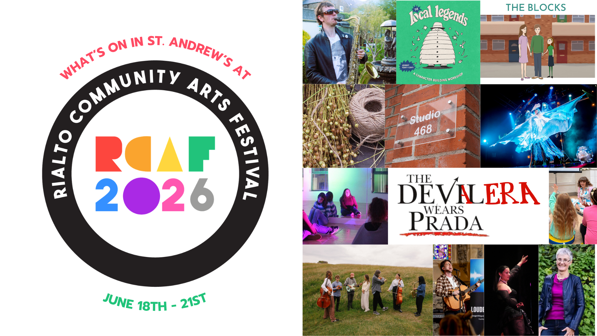 Rialto Community Arts Festival 2026 at St. Andrew’s 