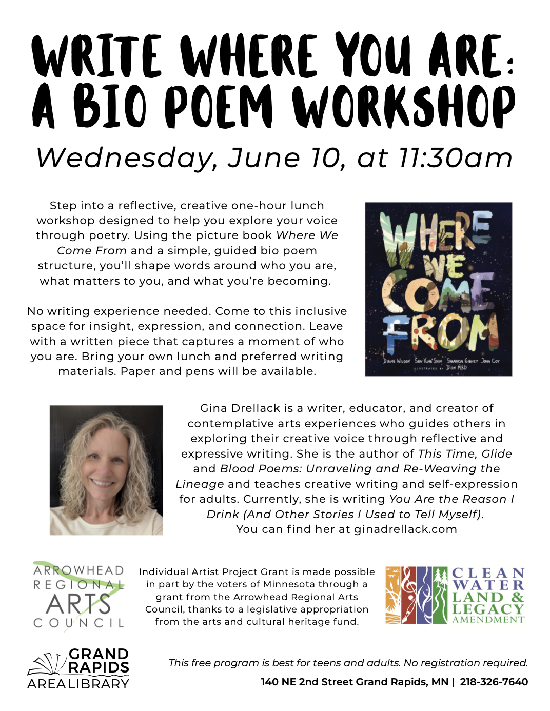 Workshop poster image