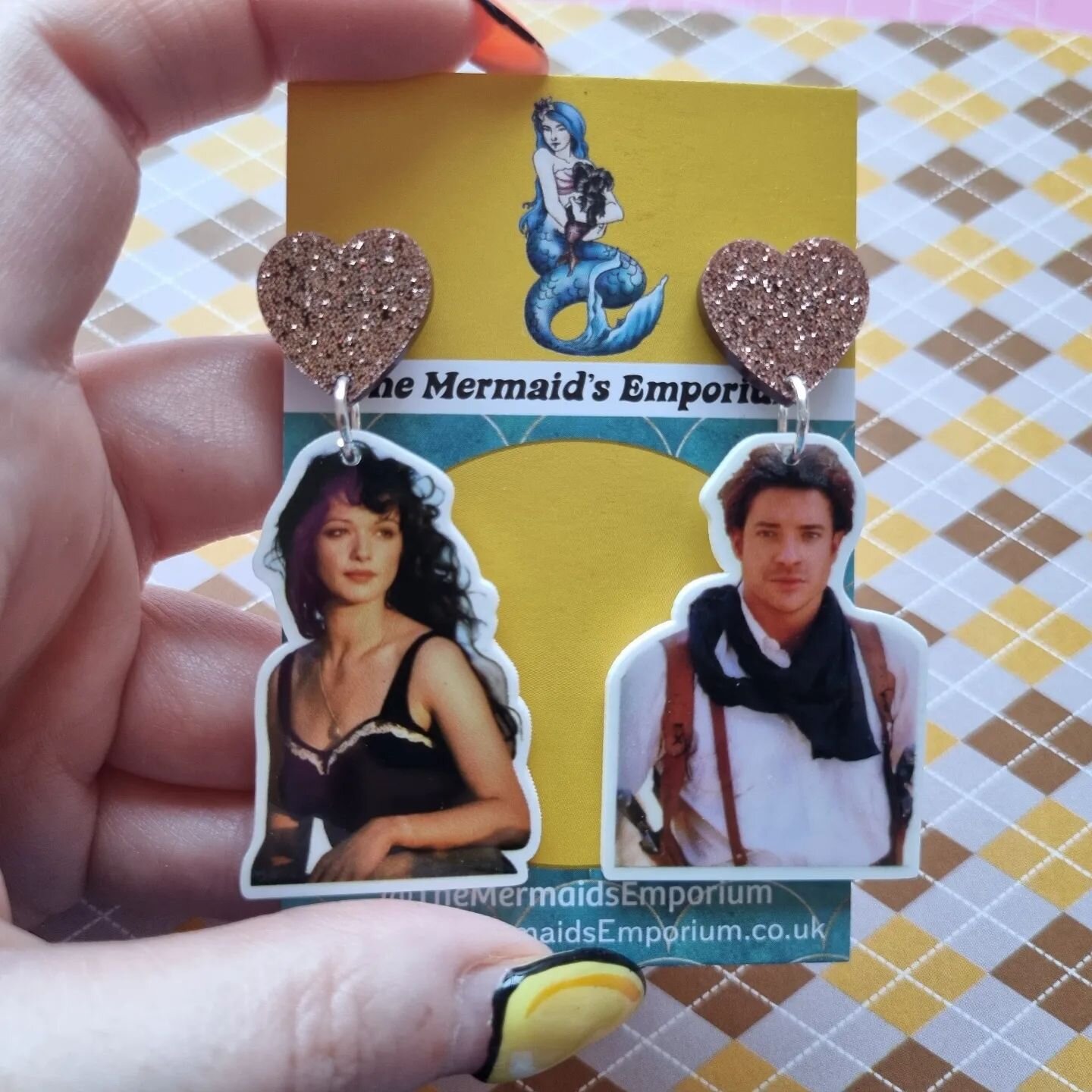 Rick and Evelyn - The Mummy Earrings... So excited about these ones!!
.
..
#themummy #themummyreturns #themummy1999 #themummy2017 #themummytrilogy #brendanfraser #brendanfraserforever #rachelweisz #rickandevelyn #pinup #burlesque #Rockabilly #kitsch 
