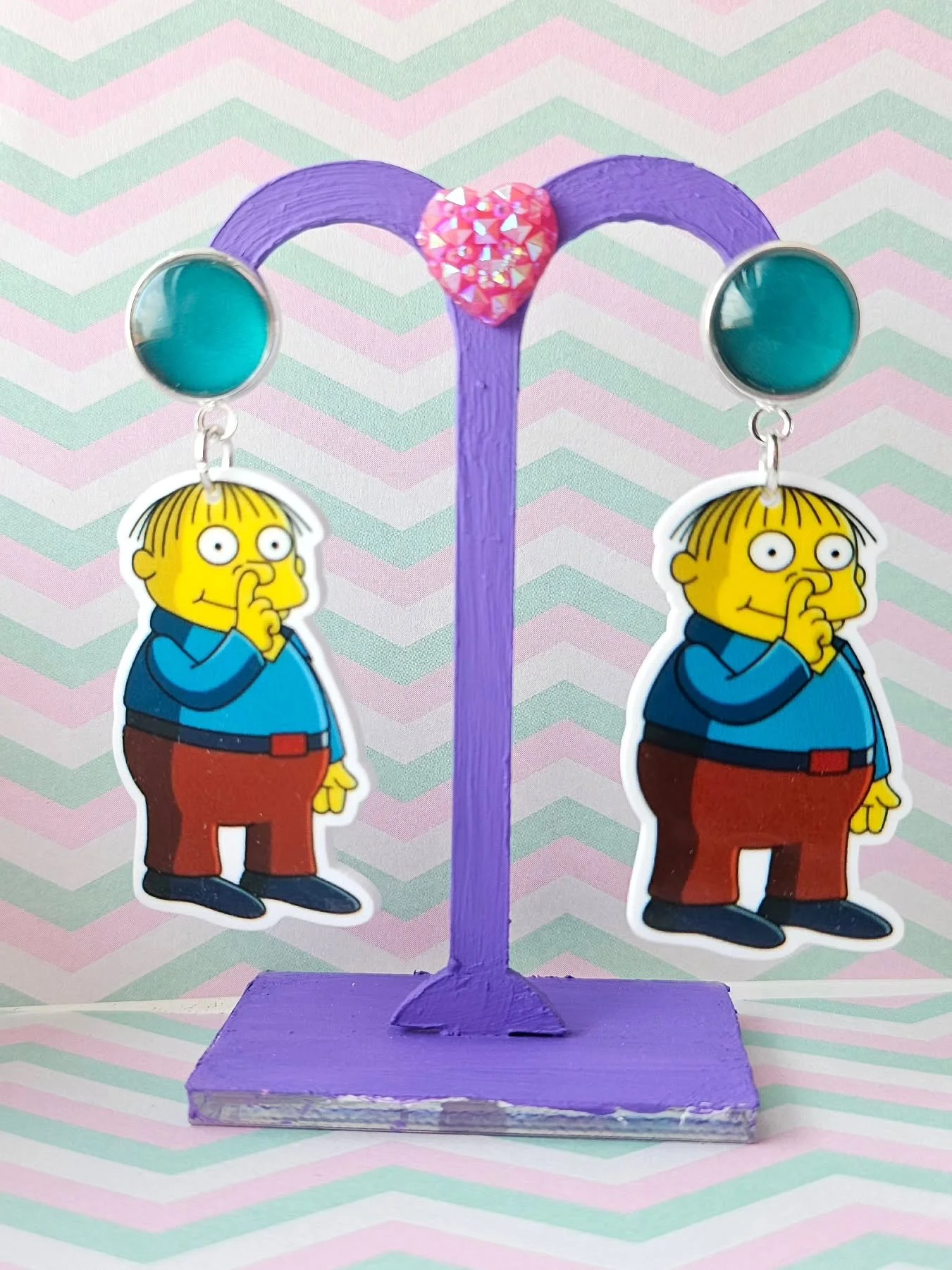 New! Ralph Wiggum Earrings
..
.
#ralphwiggum #ralphwiggums #ralphwiggumforpresident #simpsons #simpsonsfan #thesimpsons #thesimpsonsedit #simpsonsfan #etsy #etsyuk #etsyshop #etsyfinds #jewellery #jewelry #shopsmall #bedfordshirebusiness #themermaids