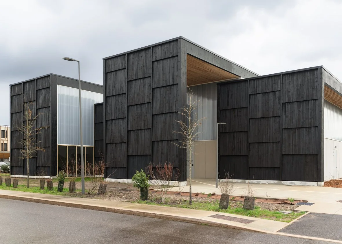 Xylomat, Équilibre Architectes. Mont-de-Marsan, 2026. 