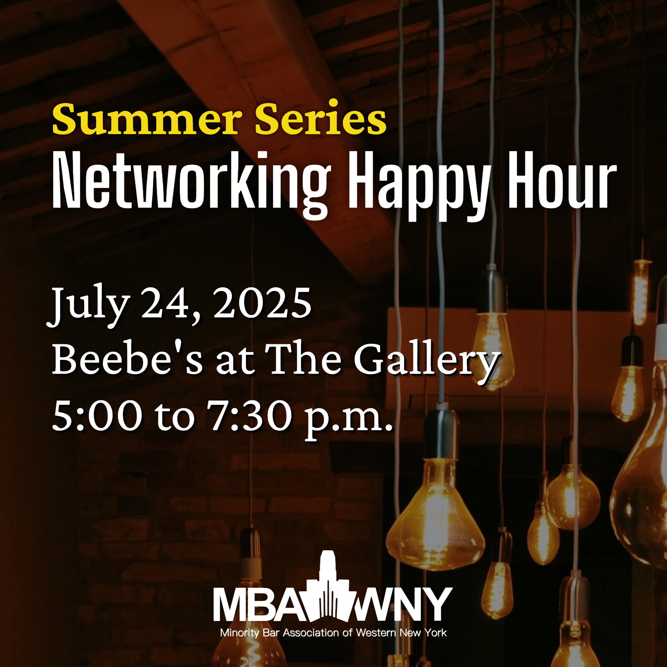 July 24, 2025: Summer Series Networking Event