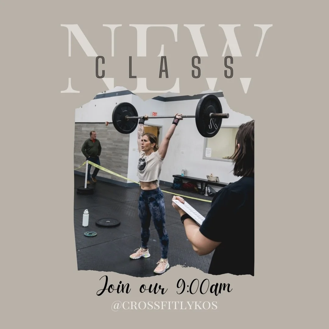 9AM class Monday&ndash;Friday is officially added to the schedule!

Whether you&rsquo;re looking to get your workout in after school drop-off, before work, or just prefer a mid-morning sweat, this class is for you. Same energy, same coaching, same re