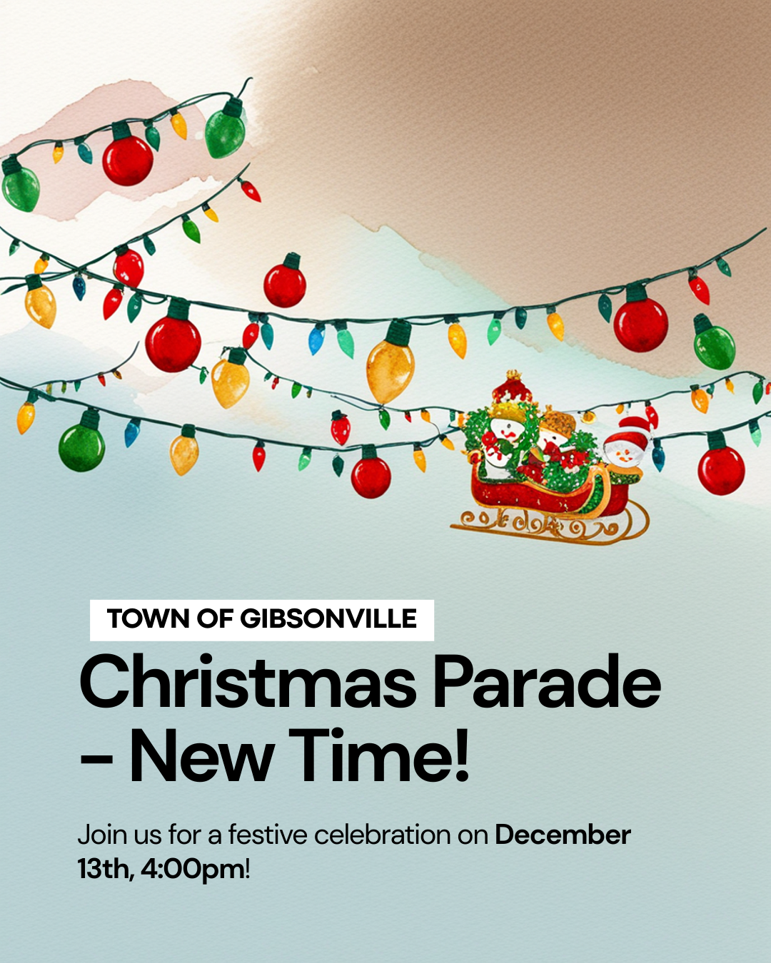 Town of Gibsonville Christmas Parade