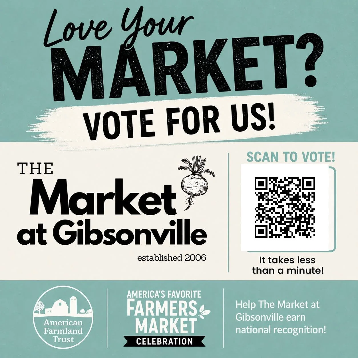 Vote for The Market at Gibsonville 