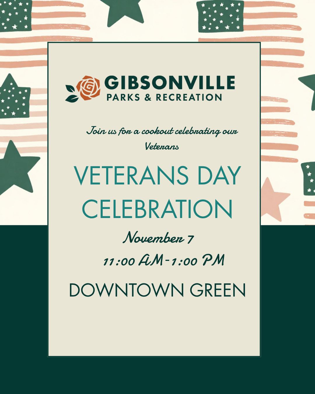Veteran's Day Celebration Cook Out 